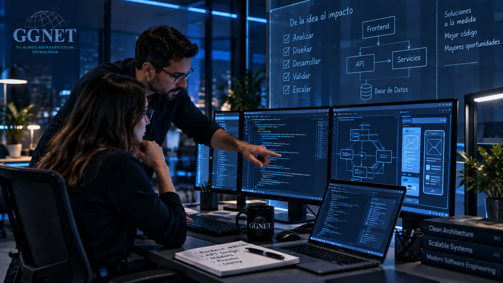 Desarrollo profesional de software y aplicaciones a la medida